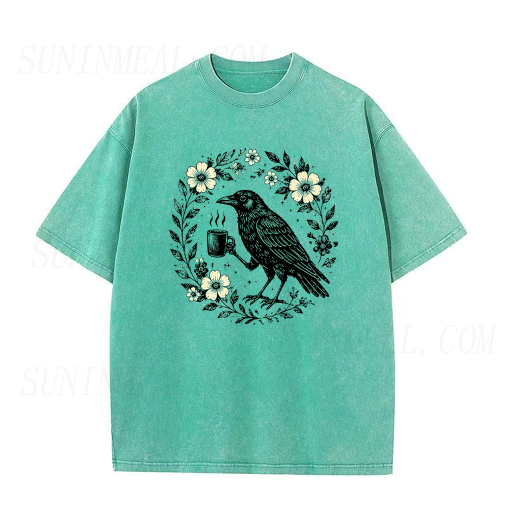 Raven Botanical Unisex Tee