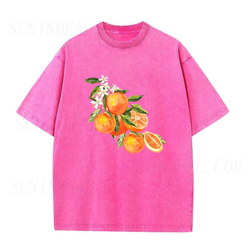 Orange Blossoms Unisex Tee