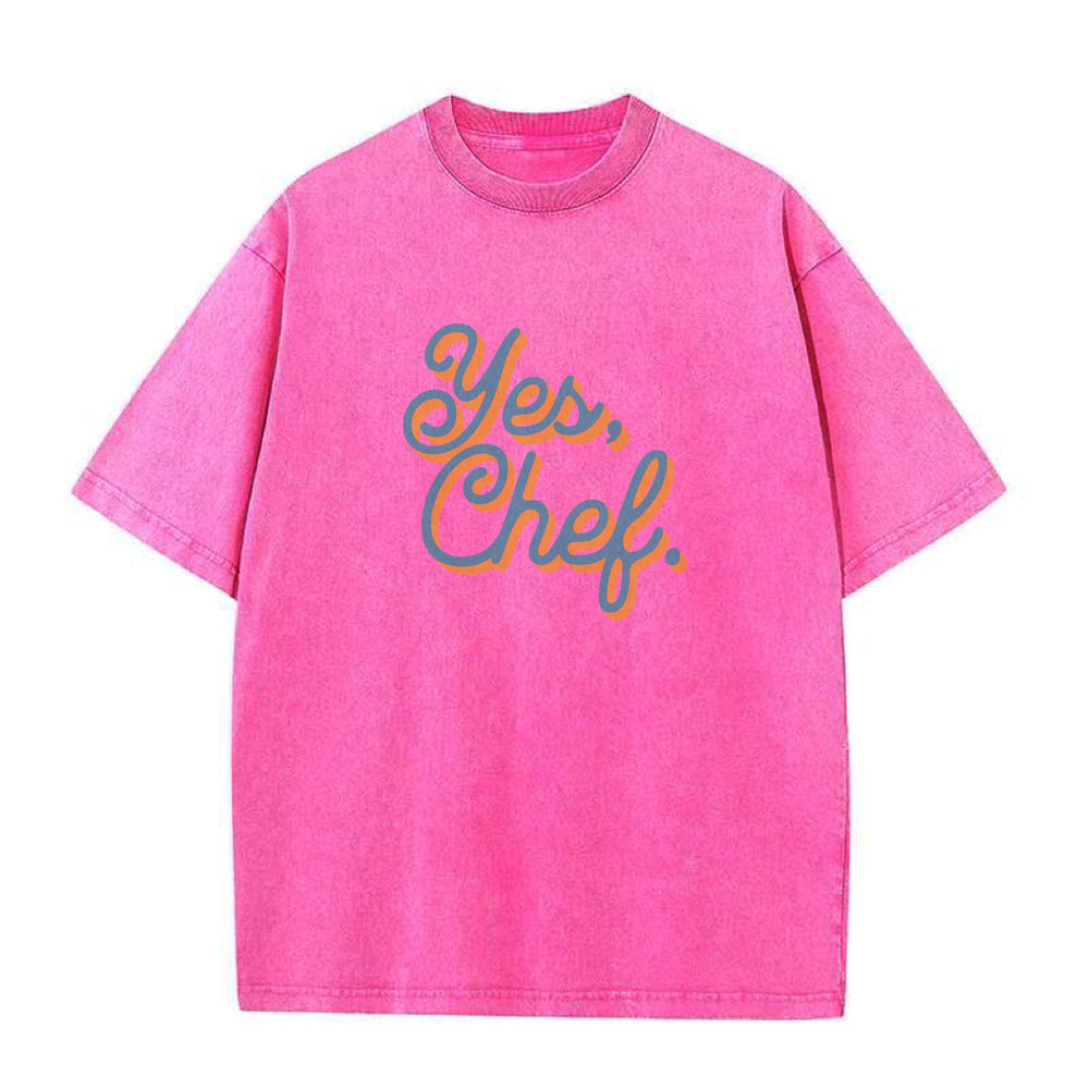 イエスシェフ イナフ ユニセックス Tシャツ