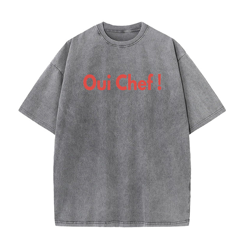 Oui chef Unisex Tee