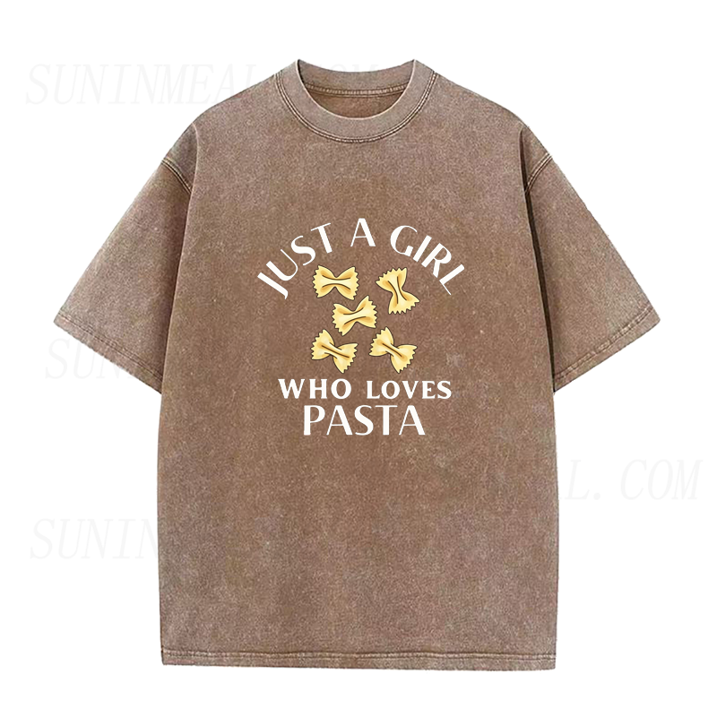 Pasta Obsessed Girl Unisex Tee