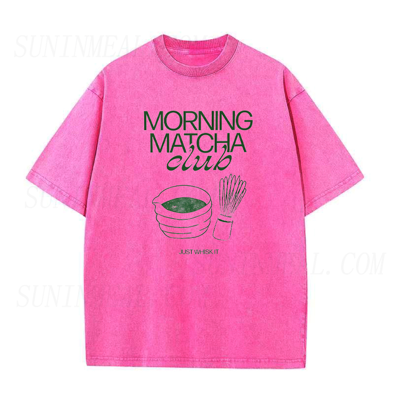 Morning Matcha Club Unisex Tee