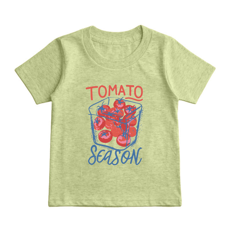 tomato seasons Kids T-Shirt