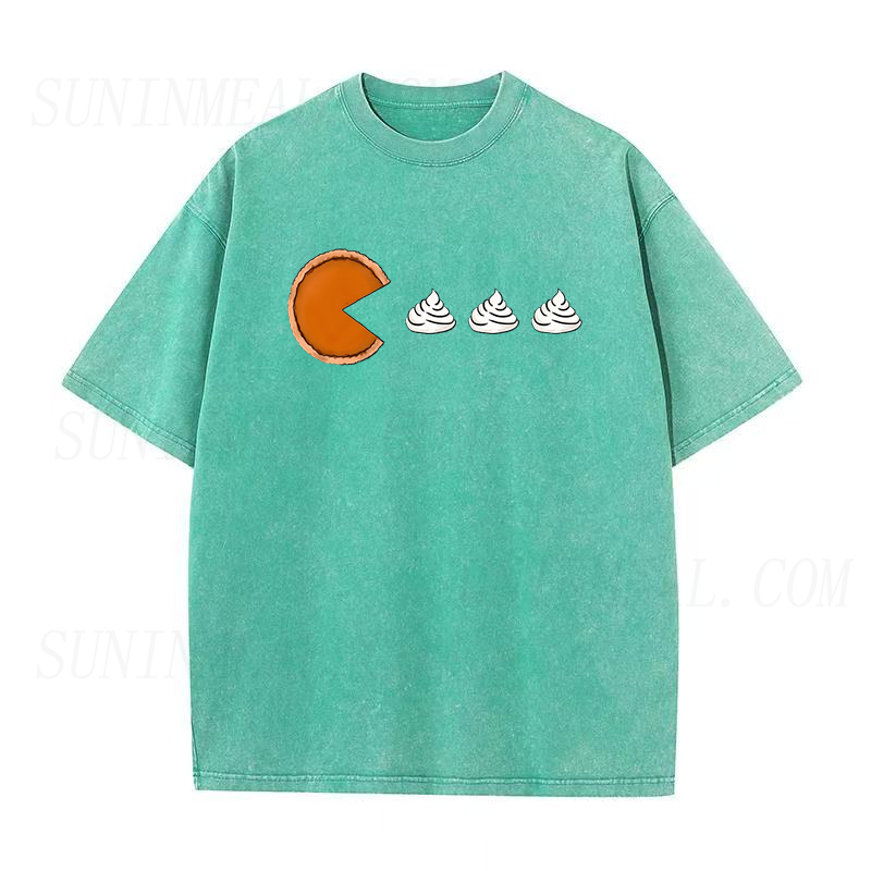 Pumpkin Pie Pac Man Unisex Tee
