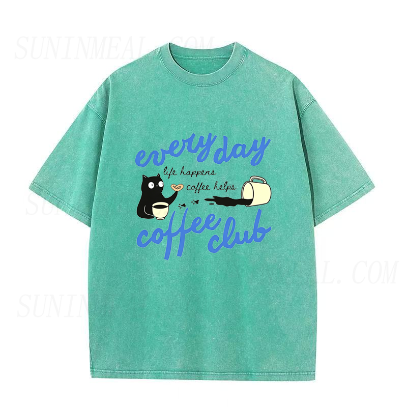 Every Day Coffee Club Unisex Tee