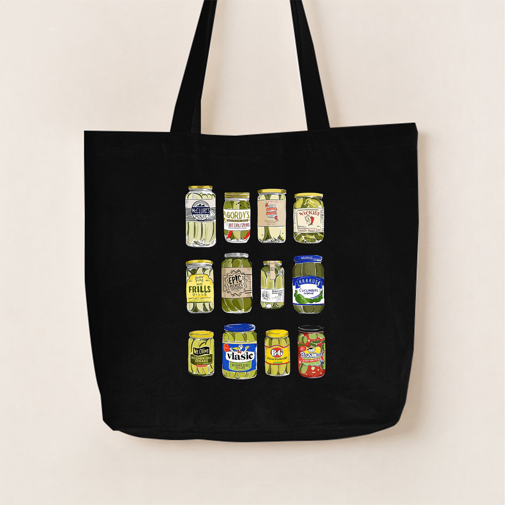 Pickle Canvas Tote Bag
