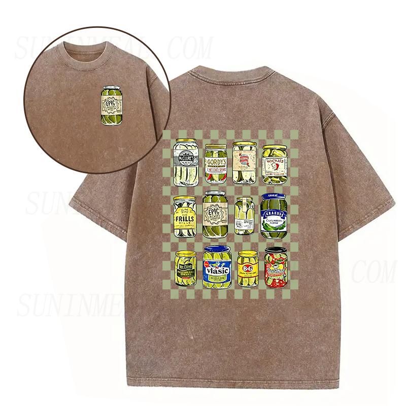 Vintage Pickle Jars Unisex Tee