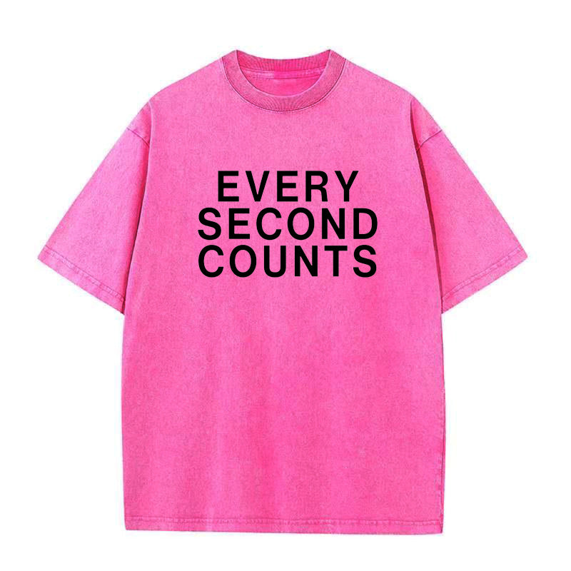 Every second counts Unisex Tee