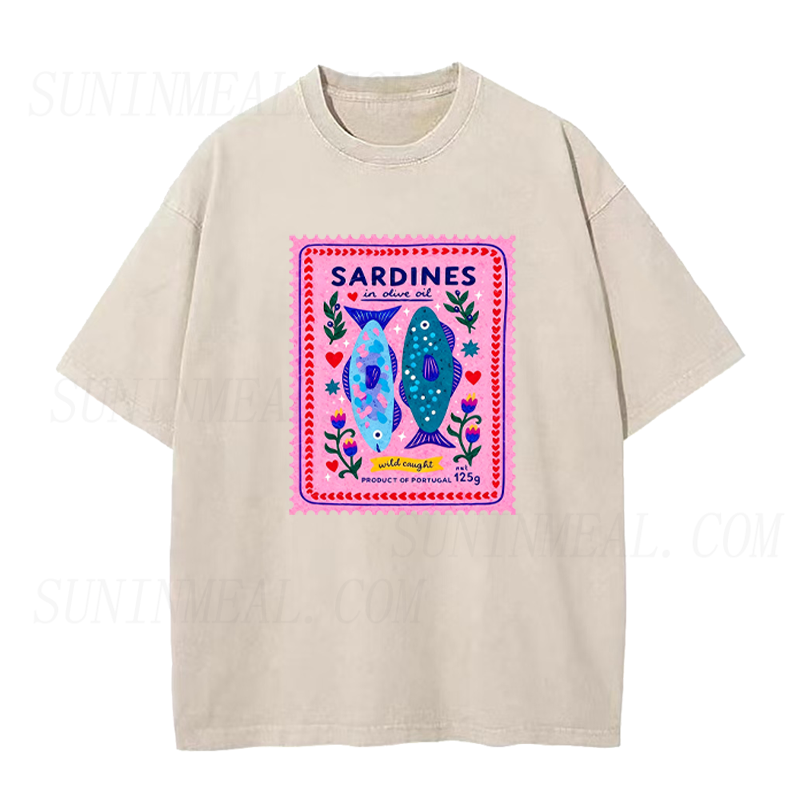 Colorful Portugal Sardines Unisex Tee