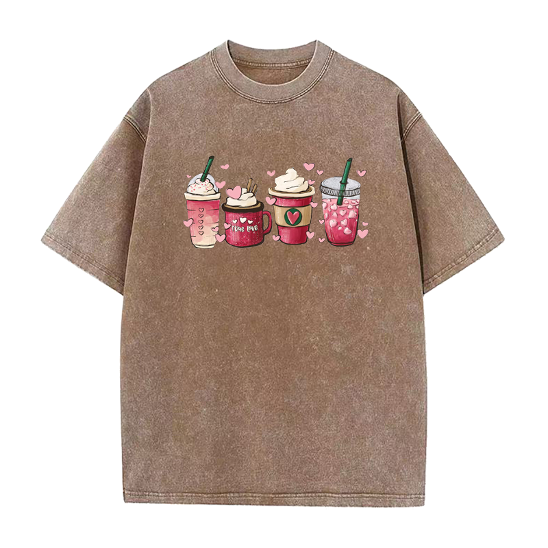 Valentine Coffee Tee