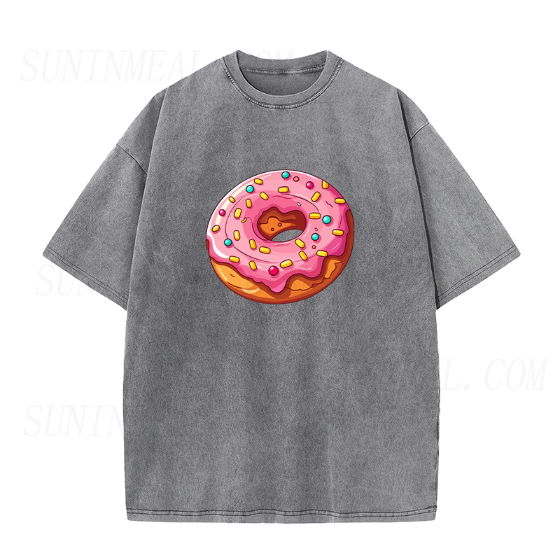 pink doughnut Unisex Tee
