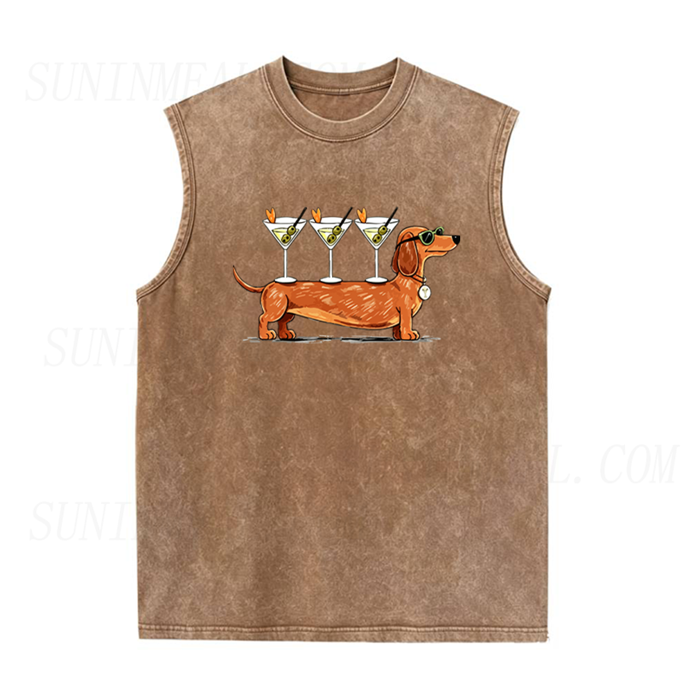 Weenies & Martinis Unisex Tank Top