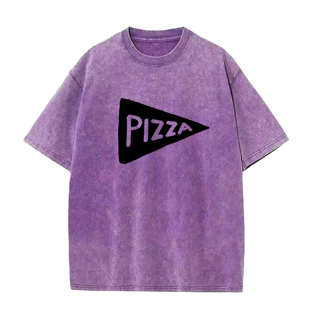 ピザ ユニセックス Tシャツ