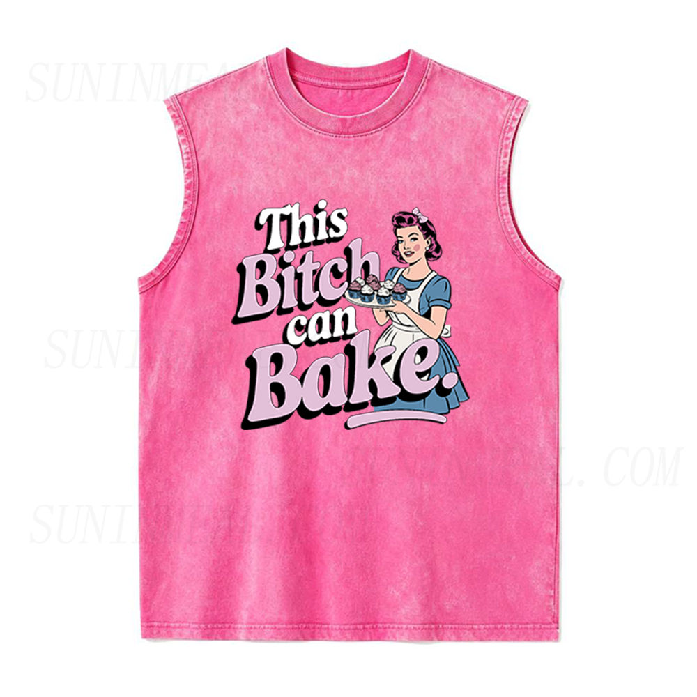 This Bitch Can Bake Unisex Tank Top
