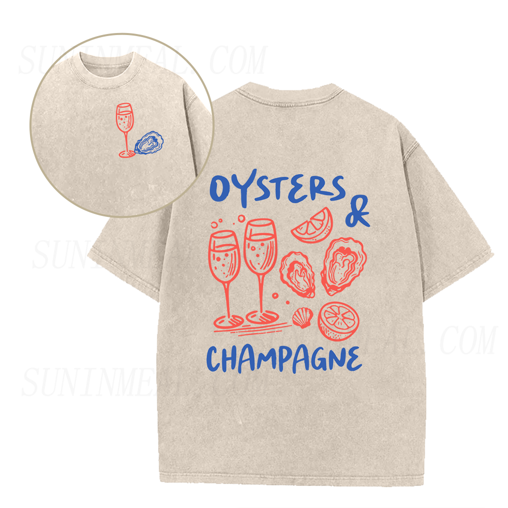 Oysters & Champagne Unisex Tee