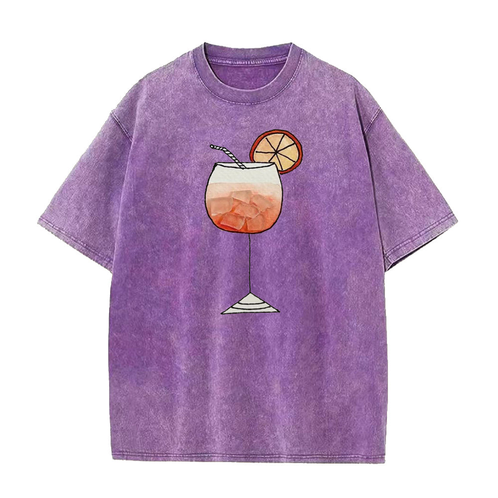 orange ice drink Unisex Tee
