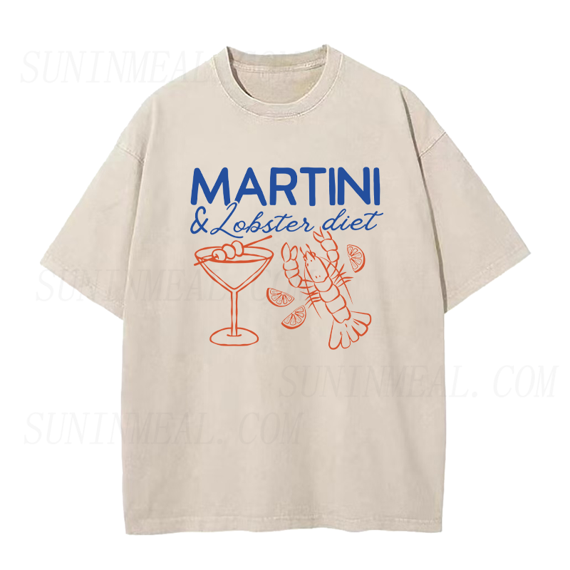 Martini & Lobster Diet Unisex Tee