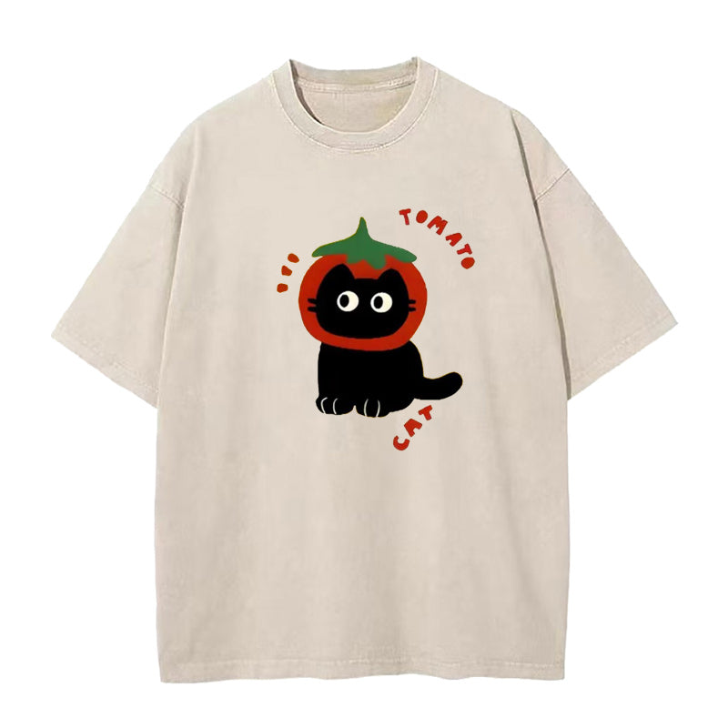 tomato cat Unisex Tee