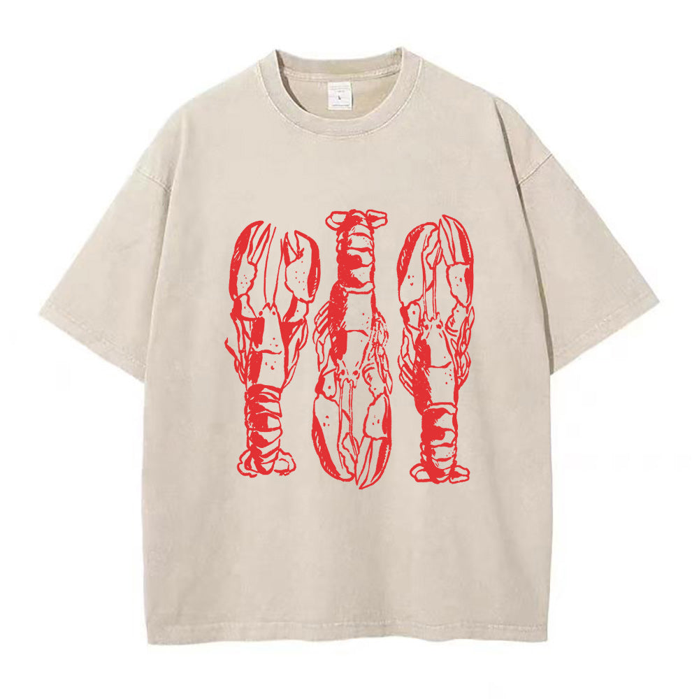 ロブスター ユニセックス Tシャツ