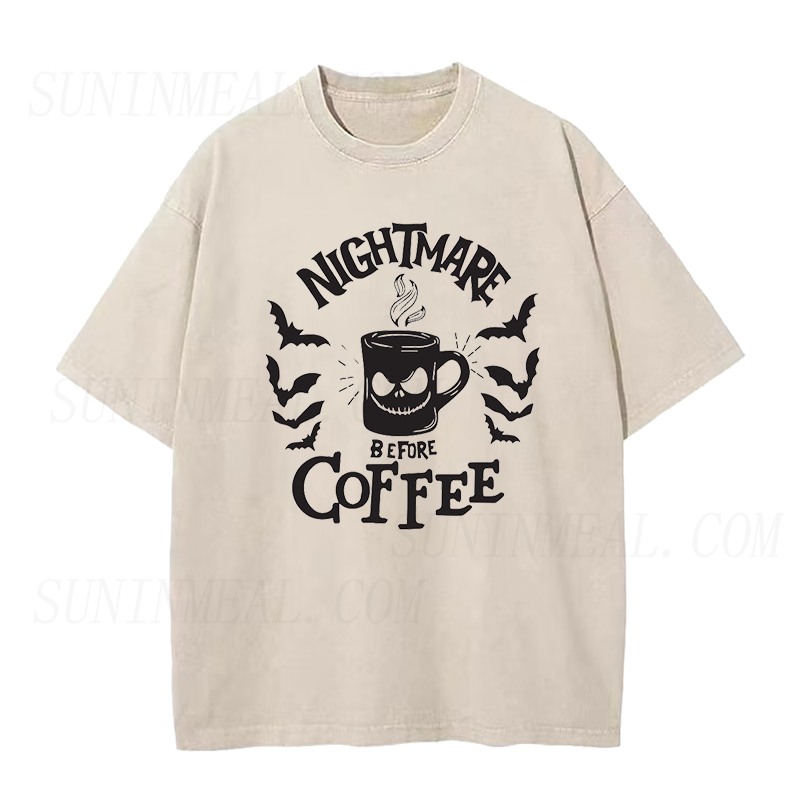Nightmare Before Coffee Unisex Tee