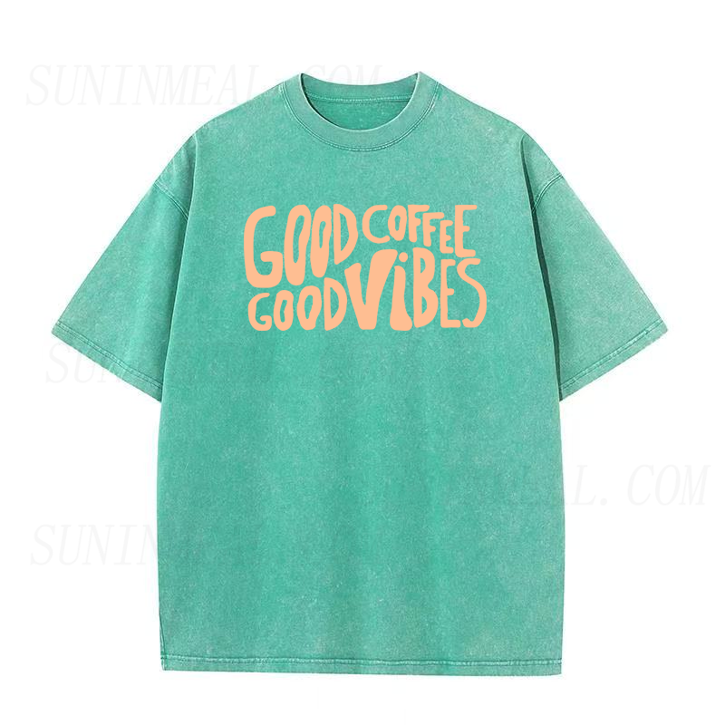 Good Coffee Good Vibes Unisex Tee