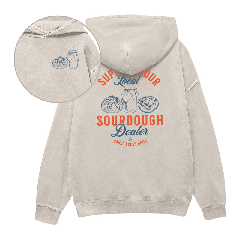Local Sourdough Dealer baked fresh daily Unisex Hoodie