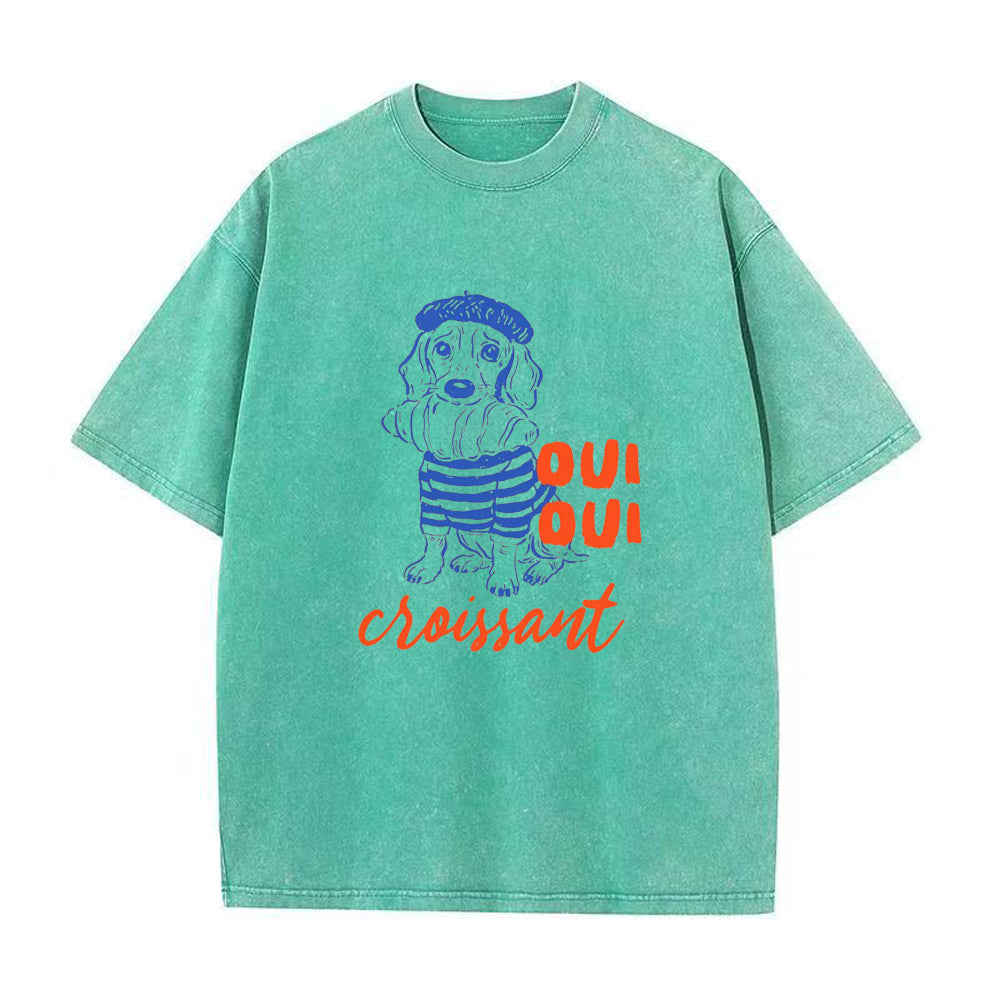 Dog oui oui Unisex Tee