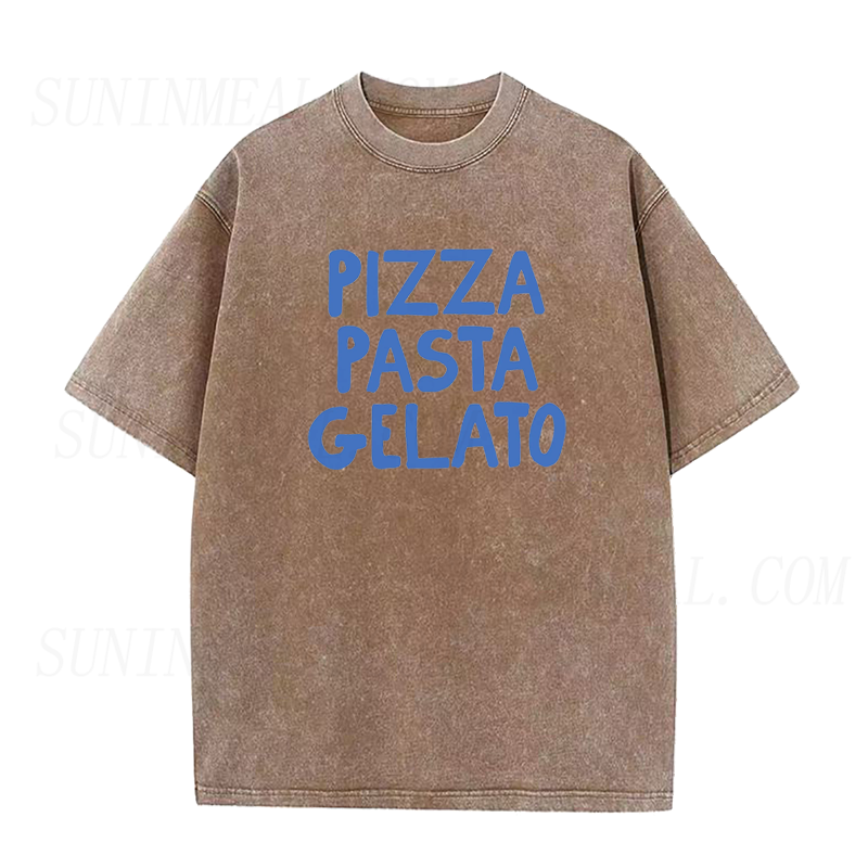 Pizza Pasta Gelato Unisex Tee