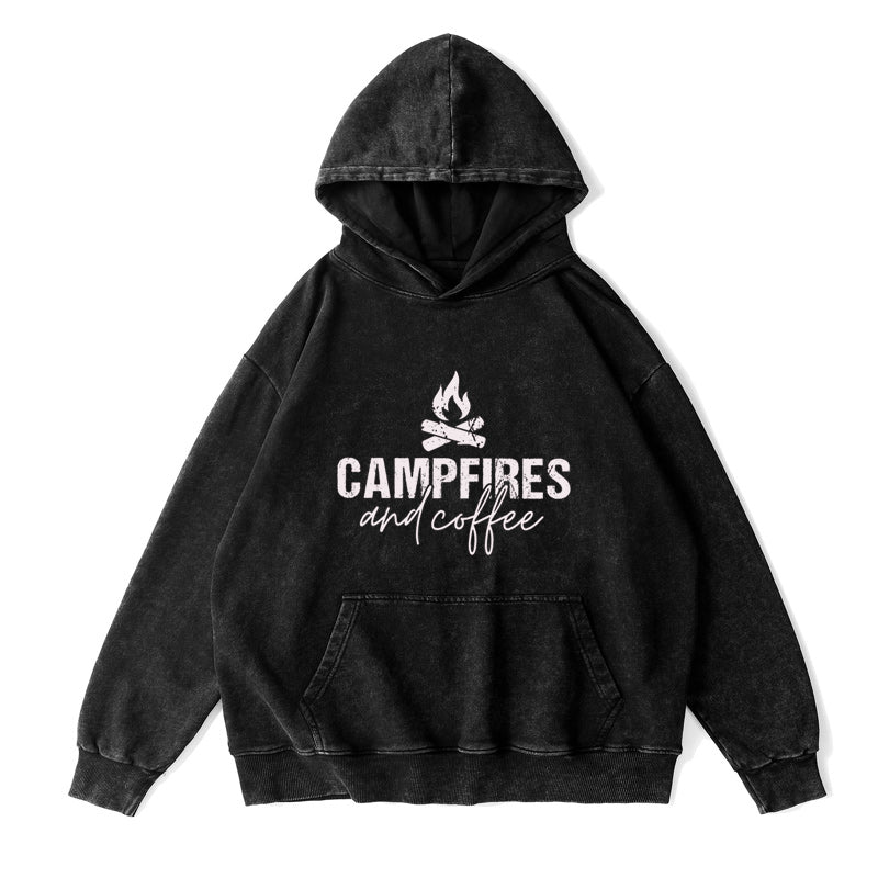 Campfires & Coffee Unisex Hoodie