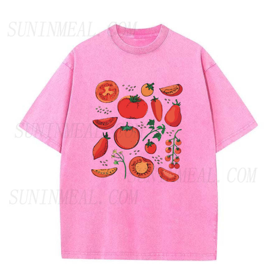 トマト ユニセックス Tシャツ