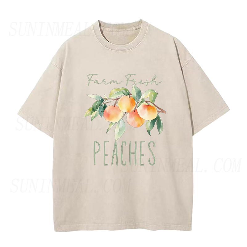 Farm Fresh Peaches Unisex Tee