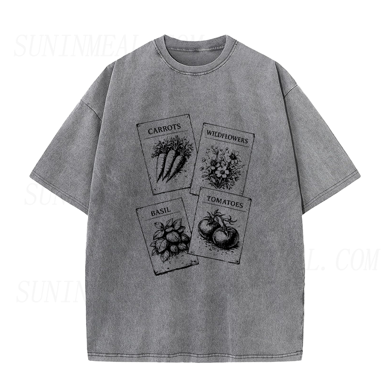 Vintage Seed Packet Unisex Tee