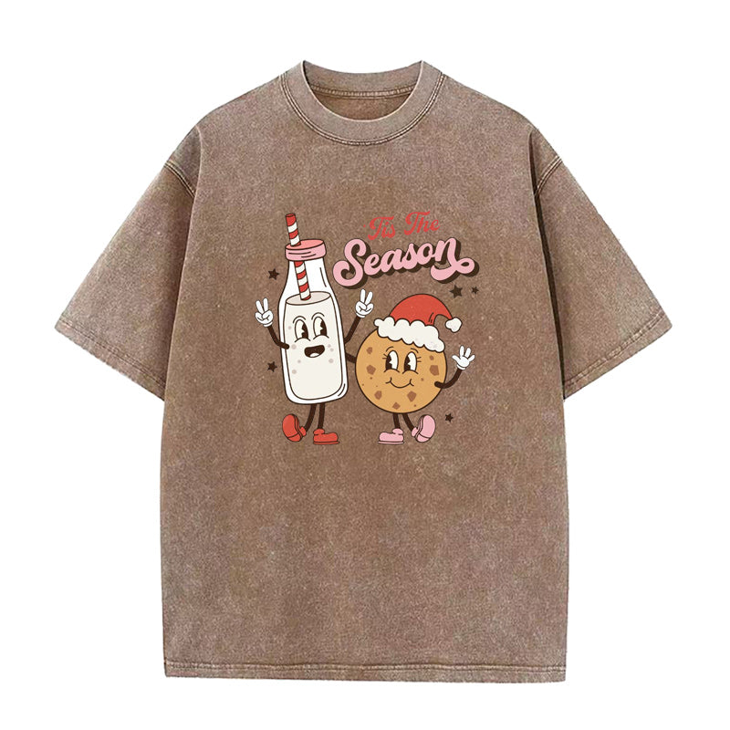 Christmas Milk and Cookies Unisex Tee