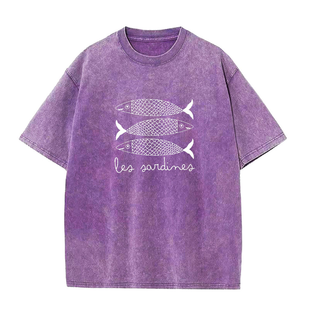 レ・サーディン ユニセックス Tシャツ