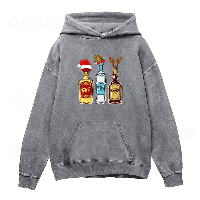 Tequila Vodka Whiskey Unisex Hoodie