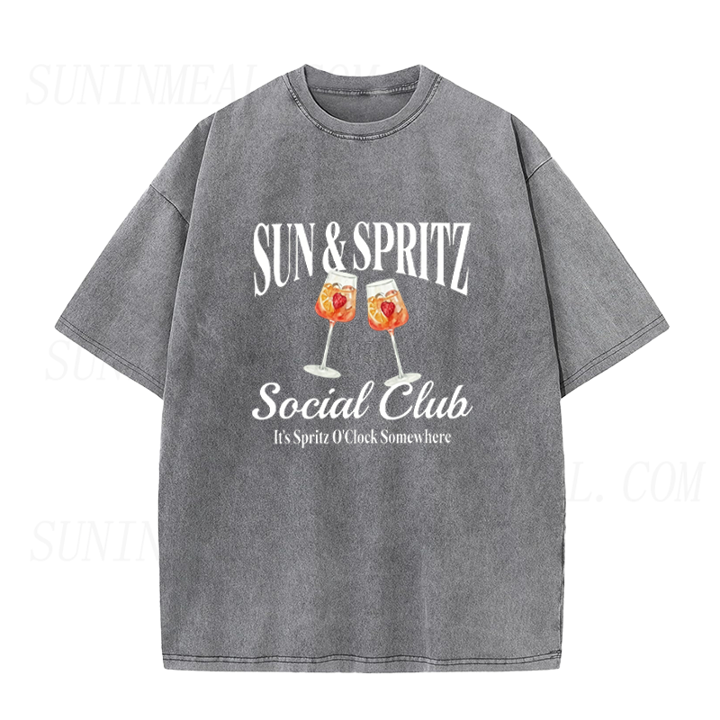 Sun & Spritz Social Club Unisex Tee