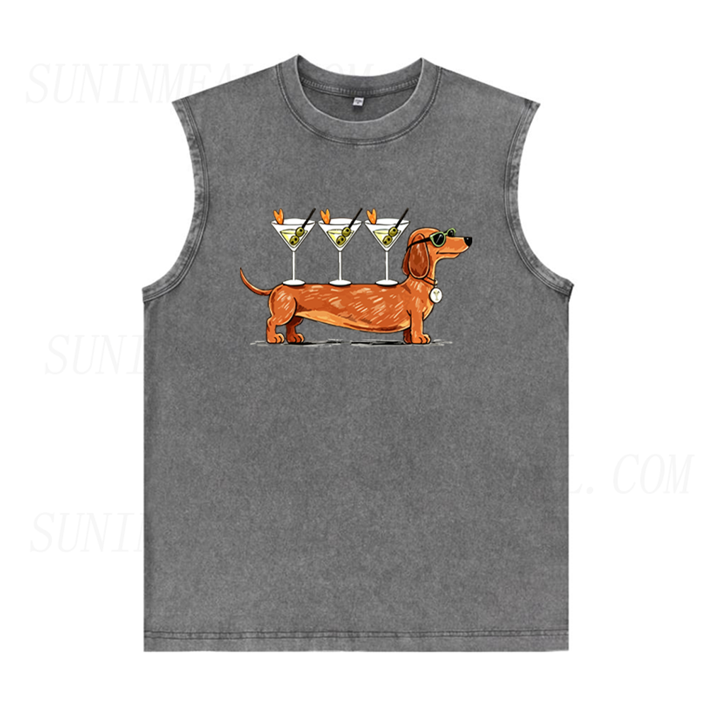 Weenies & Martinis Unisex Tank Top