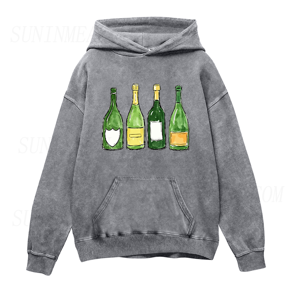 Champagne Lineup Unisex Hoodie