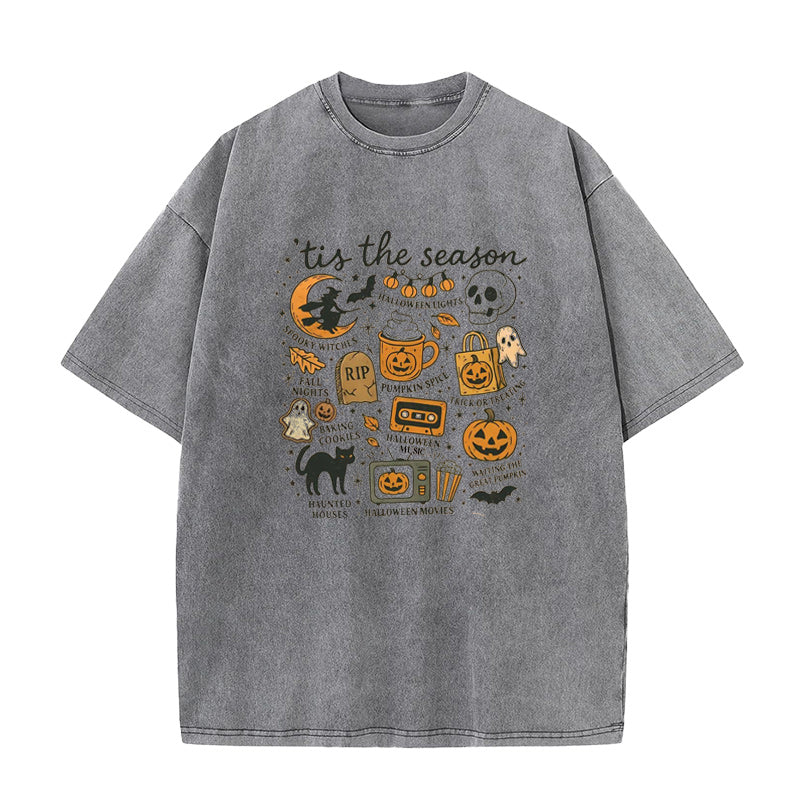 Halloween fall Ghost Unisex Tee