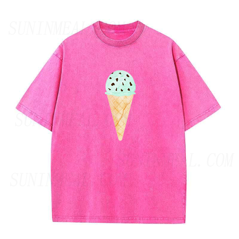Mint Chocolate Chip Ice Cream Unisex Tee