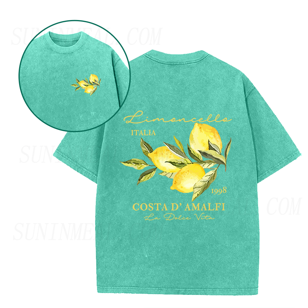 Retro Limoncello La Dolce Vita Unisex Tee