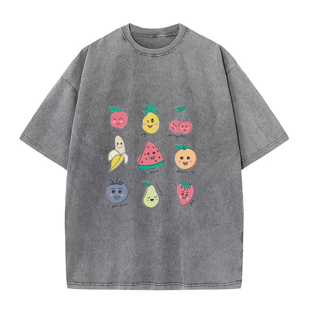 キュートフルーツユニセックスTシャツ