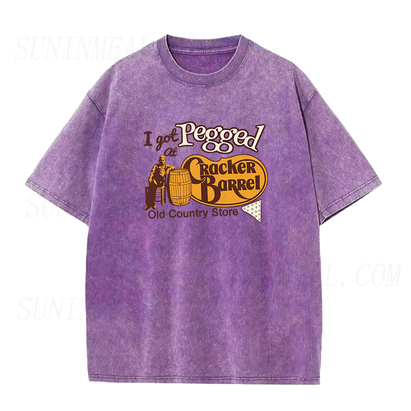 I Got Pegged at Cracker Barrel Old Country Store Unisex Tee