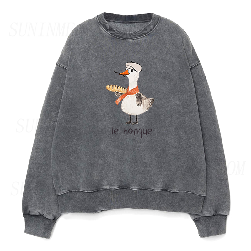 French Goose Unisex Crewneck Sweatshirt