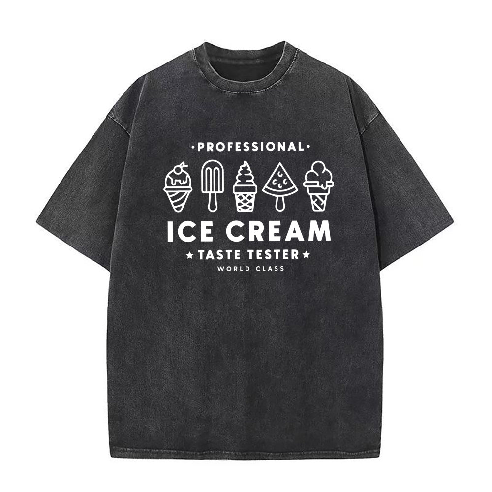 アイスクリーム ユニセックス Tシャツ
