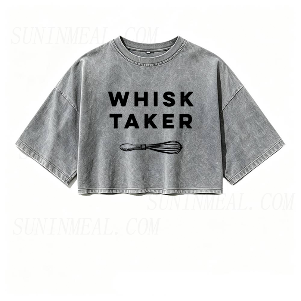 Whisk Taker Oversized Crop Tee