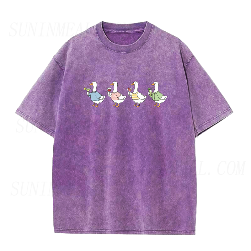 Funny Drink Goose Unisex Tee