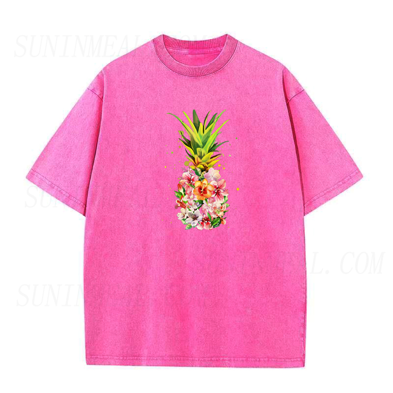 Pineapple Flower Unisex Tee