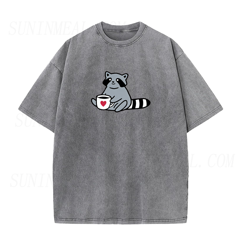Raccoon Coffee Unisex Tee