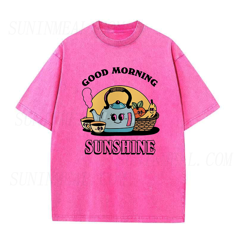 グッドモーニングサンシャインユニセックスTシャツ